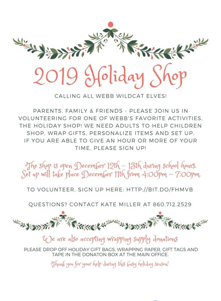 2019 Holiday Shop