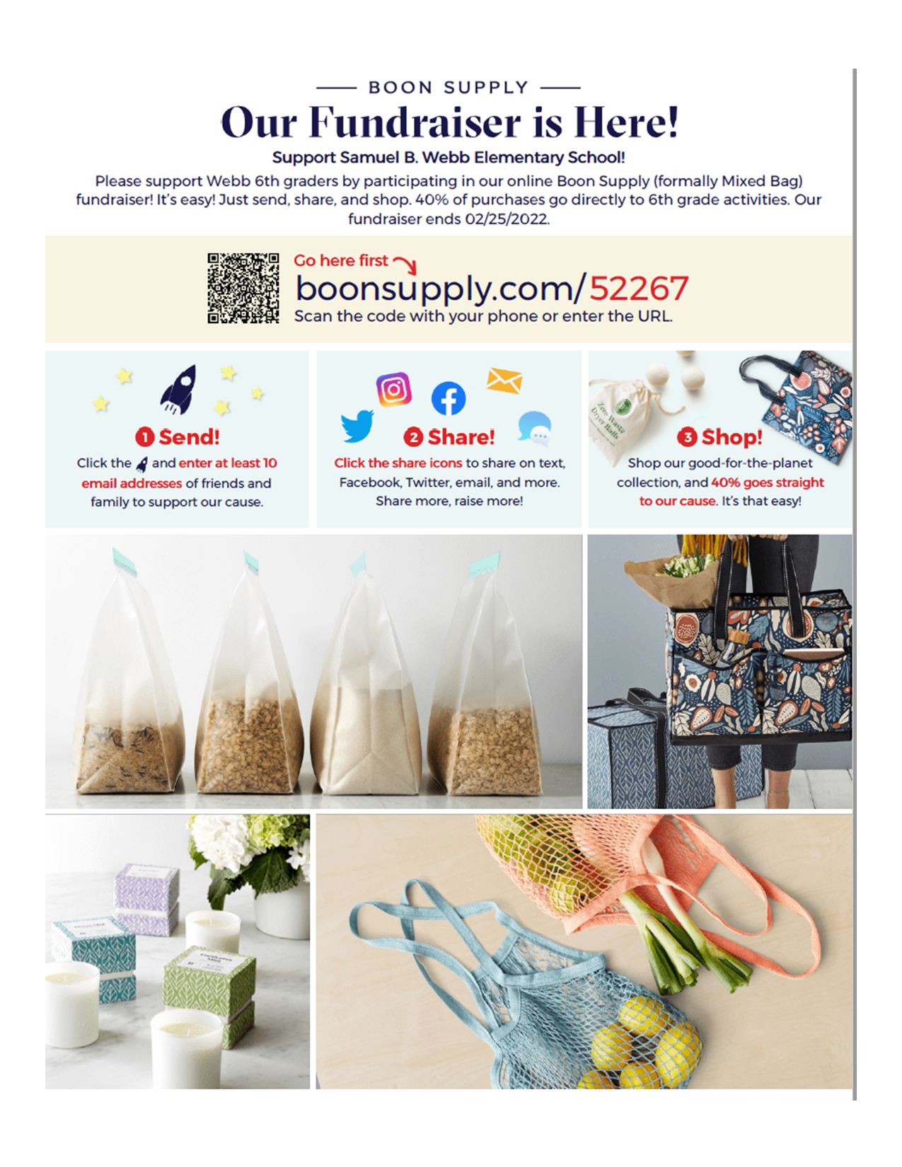 Boon Supply - 6th Grade Fundraiser